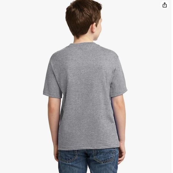 NWOT! Jerzees Youth Heavyweight Short-Sleeve T-Shirt Size small - Picture 5 of 5
